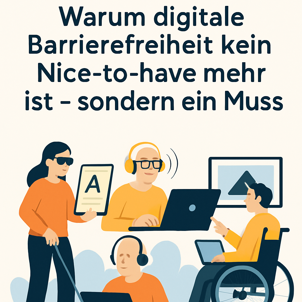 Warum digitale Barrierefreiheit kein Nice-to-have mehr ist – sondern ein Muss